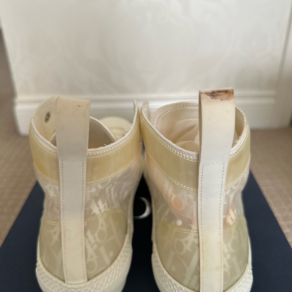 White Dior Oblique Transparency Size 41 - Picture 2 of 6